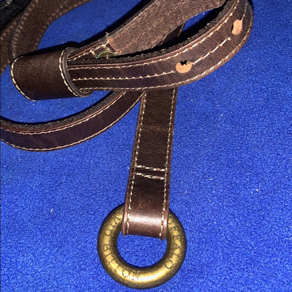 David Bitton Buffalo Leather belt